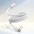 Baseus Dynamic 4 Pro Series podatkovni kabel USB-C - USB-C 100W 1m Moon White