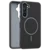 Leather Grip MagSafe maska za Samsung Galaxy A26 - Crna