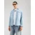 LEVIS  Srajca Barstow Western Standard Fit Shirt svetlo modra