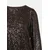 COMMA Bluza temno rjava