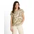 TOM TAILOR Majica  oliva / off-bela