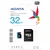 Micro SD Card 32GB AData + SD adapter AUSDH32GUICL10A1-RA1/ class 10