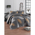 Lessentiel Maison Set posteljina Olivia, 180x225 cm, Tamnosivi