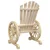 Vidaxl Vrtni stol Adirondack 2 kosa trden les jelke