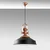 Opviq Luster Craft-13980, 41cm, IP20, Crno-bakarne boje