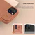 Maska na preklop Nillkin Qin Pro za iPhone 15 Plus braon