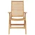 Vidaxl Stol 8 szt. Rjava 64.5 x 52 x 108 cm Trden tikov les