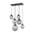 TK Lighting Viseča svetilka ESME GRAPHITE 5384