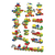 L-W Toys Junior Blocks Cars 62 kosov