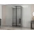 Hanah Home ormar sa reflektujućim staklom Nisa 20626, 90 cm, antracit