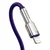 BASEUS Cafule kovinski močan USB Type-C kabel za iPhone Lightning 1m kovinski CATLJK-A05