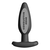 ElectraStim Silicone Noir Rocker Medium Butt Plug