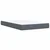 Vidaxl Box spring postelja z vzmetnico temno siv 120x190 cm žamet