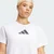 ADIDAS PERFORMANCE Funkcionalna majica Essentials  črna / bela