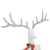 vidaXL Leteći sob božićni ukras srebrni 120 LED žarulja ledeni bijeli