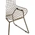 Kovinski jedilni stol v bronasti barvi District – Premier Housewares