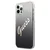 Guess Guess GUHCP12MPCUGLSBK iPhone 12/12 Pro6,1 črn/črn trdi ovitek z bleščečim gradientnim napisom