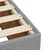 Vidaxl Box spring postelja z vzmetnico svetlo siva 90x200 cm blago