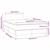 Vidaxl Box spring postelja z vzmetnico krem 120x200 cm blago