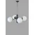 Conceptum Hypnose Luster Bankok, 70cm, 45 cm, E27 , Crni
