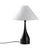 Opviq Stona lampa Luna-15269, 50x50x68 cm, IP20, Crno-bela