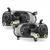 OEM Kristalni farovi, Angel Eyes, VW GOLF 3, Crni