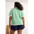 Trendyol Curve Ženska bluza Tbbss25Af00115, Zelena