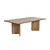 Hanah Home Klub sto Sabin, 119x40x60 cm, Boje hrasta