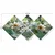 Wallity slika 4MDF1823659058, 60x115 cm, 4 dijela