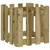 Vrtna sadilica s izgledom ograde 40x40x40 cm od borovine