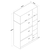 Hanah home Ormar 145x239x55cm Beli