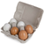 Lesena jajčka v embalaži Eggs Eichhorn z magnetno funkcijo