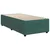 Vidaxl Box spring postelja z vzmetnico temno zelen 90x190 cm žamet