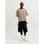 JACK & JONES Majica JCOBIARRITZ  svetlo rjava / bela