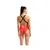 Arena elastic solid swimsuit red xl - uk38