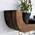Hanah Home Zidna polica Raf289, Braon