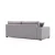 Atelier del Sofa Ugaona garnitura Lena 94x85x296cm Svetlosiva