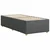 Vidaxl Posteljni okvir brez vzmetnice temno siv 100x200 cm blago