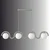 Opviq luster GEDIK-20443-B, 4 × E27, mint / zeleni