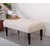 Atelier del Sofa Trpezarijska klupa Missus 92x43x48cm Krem