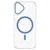 Transparent Color Ring MagSafe maska za iPhone 16 – Plava