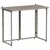 Sklopivi vrtni stol sivi 90x51x75 cm poliratan
