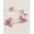 Monsoon Children Rajf za kosu Butterfly Pearl, Roze