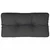 Jastuk za palete crni 80 x 40 x 12 cm od tkanine