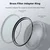 K&F 58-77mm Step Up Brass Filter Adapter Ring