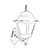 Opviq Spoljna zidna lampa BAP-68179-BSY-M1, 36 cm, ABS Body, IP65, Crna