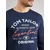 TOM TAILOR Majica modra/bela