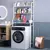 ModernHome Polica za kupatilo 3 nivoa alumini?um