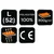 NEO TOOLS Duks flis navy blue vel L