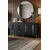 Hanah Home komoda Rany 180, 180 cm, antracit / srebrna